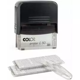 Пластмассовый самонаборный штамп Colop