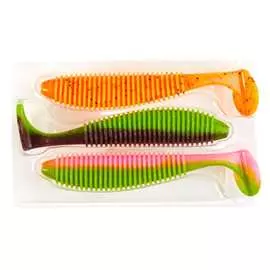 Плавающие съедобные виброхвосты Lucky John