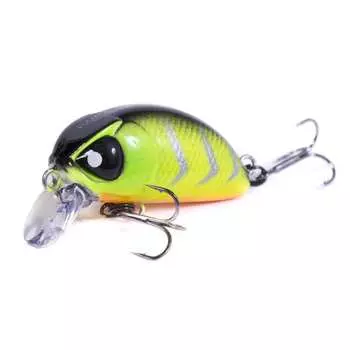 Плавающий воблер Lucky John LJ Pro Series HAIRA TINY HAT33F-319