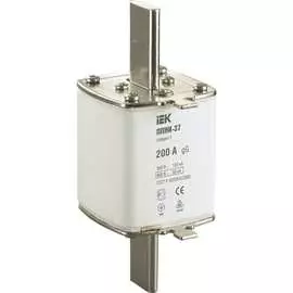 Плавкая вставка предохранителя IEK ППНИ-37 DPP40-200