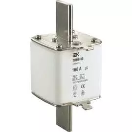 Плавкая вставка предохранителя IEK ППНИ-39 DPP50-160