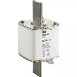 Плавкая вставка предохранителя IEK ППНИ-39 DPP50-125