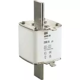 Плавкая вставка предохранителя IEK ППНИ-39 DPP50-200
