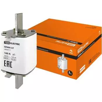 Плавкая вставка TDM ELECTRIC ППНН-37 габ.2, 160А SQ0713-0028