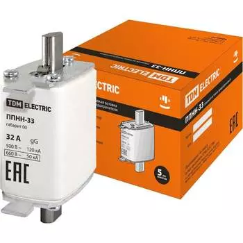 Плавкая вставка TDM ELECTRIC ППНН-33 SQ0713-0003