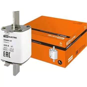 Плавкая вставка TDM ELECTRIC ППНН-37 габ.2, 355А SQ0713-0032