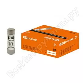 Быстродействующая плавкая вставка TDM ELECTRIC ПВЦ-С3 14х51 aR 63А SQ0729-0054