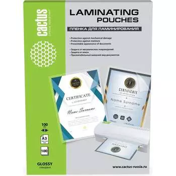 Пленка для ламинирования Cactus CS-LPGA3100100 2030729