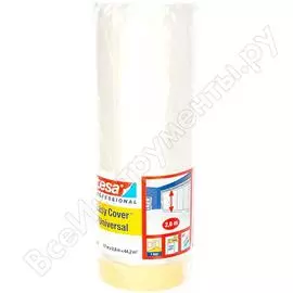 Пленка укрывная с малярной лентой (17 м; 2600 мм) tesa 04368-00007-03