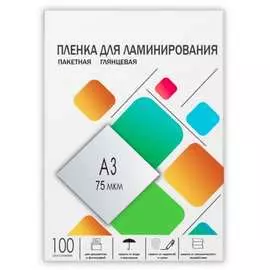 Пленка-заготовка для ламинирования ГЕЛЕОС LPA3-75
