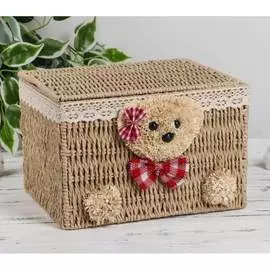 Плетеная корзина для хранения Доляна