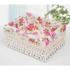 Плетеная корзина для хранения Доляна