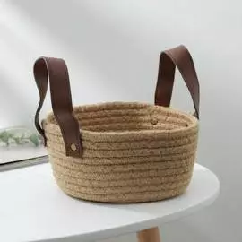 Плетеная корзина для хранения Доляна