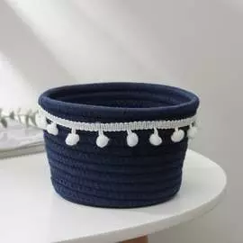 Плетеная корзина для хранения Доляна