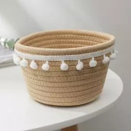 Плетеная корзина для хранения Доляна