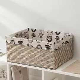 Плетеная корзина для хранения Доляна