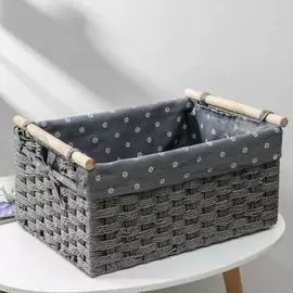 Плетеная корзина для хранения Доляна