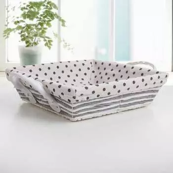 Плетеная корзина для хранения Доляна