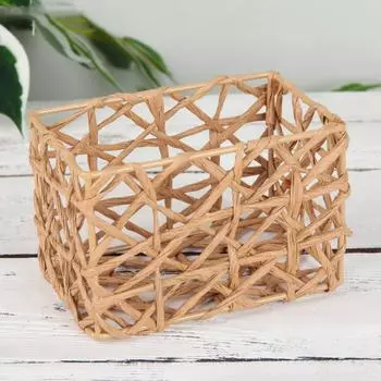 Плетеная корзина для хранения Доляна