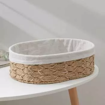 Плетеная корзина для хранения Доляна