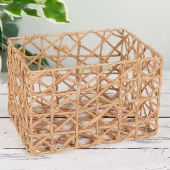 Плетеная корзина для хранения Доляна