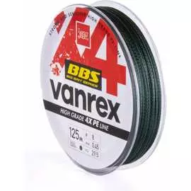 Плетеная леска Lucky John Vanrex BBS х4 BRAID Moss Green 4114-045