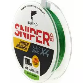 Плетеная леска Salmo Sniper BP ALL R BRAID х4 Grass Green 120/013 4931-013