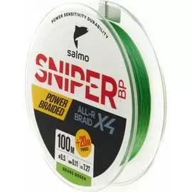 Плетеная леска Salmo Sniper BP ALL R BRAID х4 Grass Green 120/011 4931-011