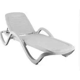 Плетеный шезлонг ELLASTIK-PLAST