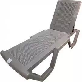Плетеный шезлонг ELLASTIK-PLAST