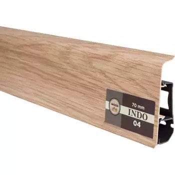 Плинтус Arbiton Indo 04 Дуб Лингбург, 2500x70x26 мм 61604