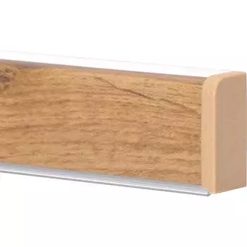 Плинтус ООО ДЕКОПЛИНТ КВАДРО Д № 2052 дуб вотан 3.05 м K2052