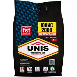 Плиточный клей UNIS