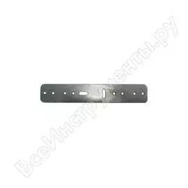 Плоская гальванизированная пластина для водорозетки Henco