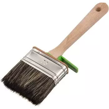 Плоская кисть длядля работ с ЛКМ на водной основе и масляных красок, смешанная щетина, 70x25мм Лазурный берег КП-70x25 С7 227070