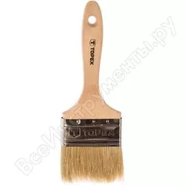 Плоская кисть для всех видов ЛКМ TOPEX