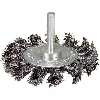 Плоская крученая щетка для дрели Вихрь 73/1/3/47
