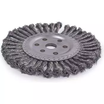 Плоская крученая щетка для УШМ VIRA 577200