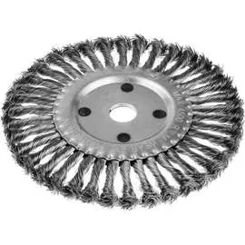 Плоская металлическая щетка для ушм LOM