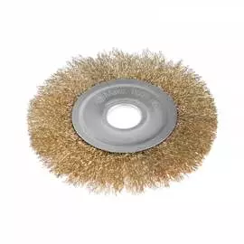 Плоская металлическая щетка для ушм ЛОМ 2767956