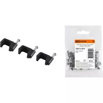 Плоская пластиковая скоба TDM ELECTRIC SQ0513-0034