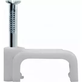 Плоская пластиковая скоба VKL electric 9988740