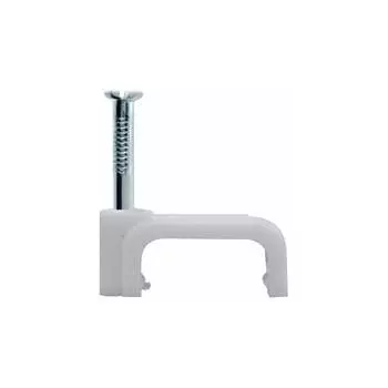 Плоская пластиковая скоба VKL electric 9988744