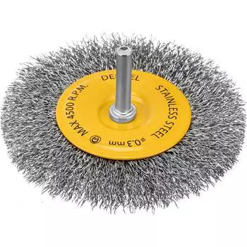 Плоская щетка для дрели Denzel 744793