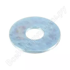 Усиленная оцинкованная плоская шайба Стройметиз 16 DIN9021 (1 кг) 0316902110