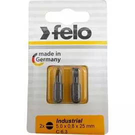 Плоская шлицевая бита Felo