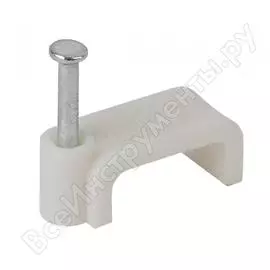 Пластиковая плоская скоба ЭРА Б0038909