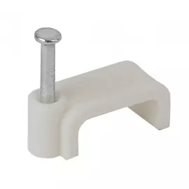 Пластиковая плоская скоба ЭРА Б0038911