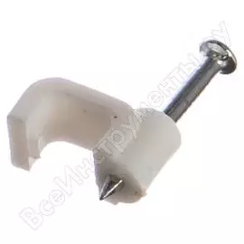 Пластиковая плоская скоба ЭРА Б0038906