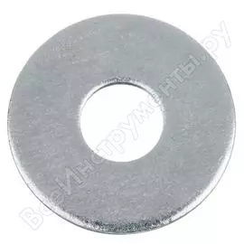 Усиленная оцинкованная плоская шайба Стройметиз 6 DIN9021 (5 кг) 03069021105